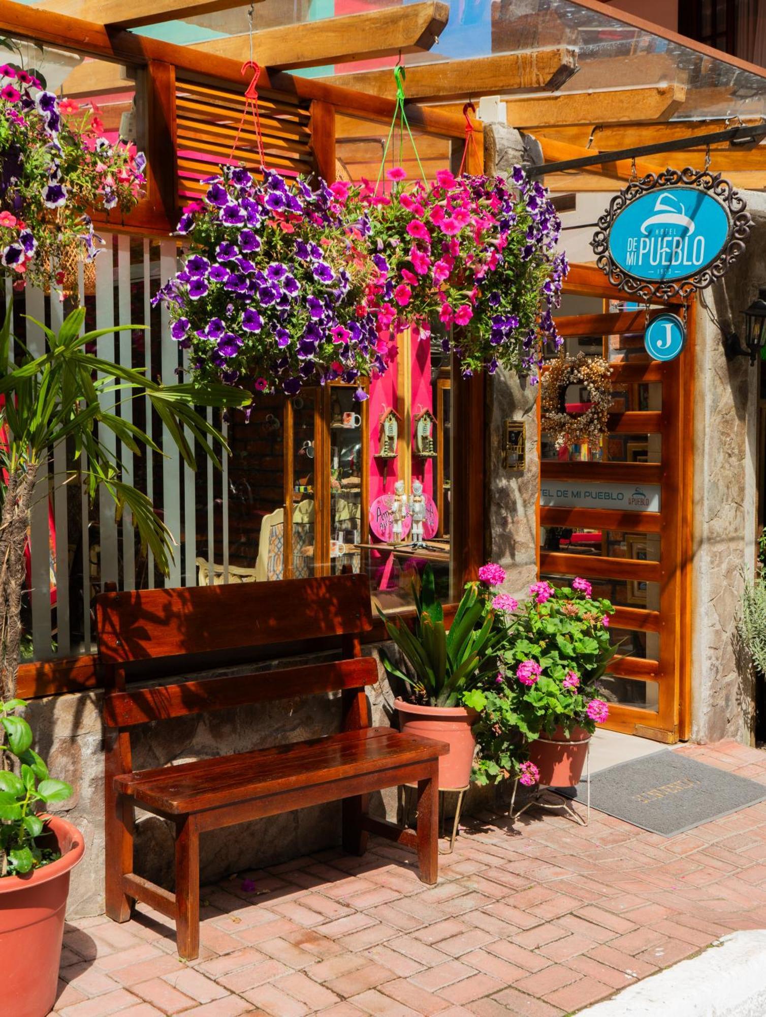 Hotel De Mi Pueblo Banos  Luaran gambar